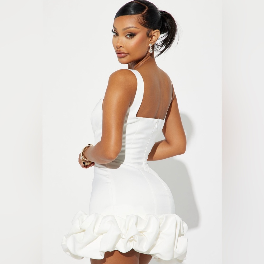 Ruffle Mini Dress